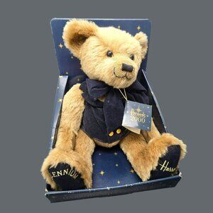 Harrods 2000 Millennium Teddy Bear With Box & Tag Limited Edition Plush VL4060